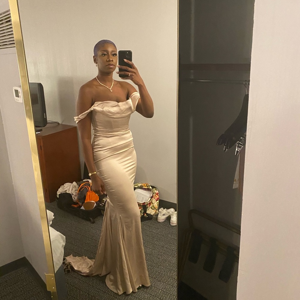 Champagne gown